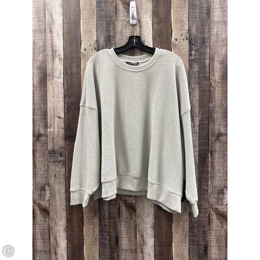 Sweatshirt Crewneck By Black Tape In Green, Size: 2x