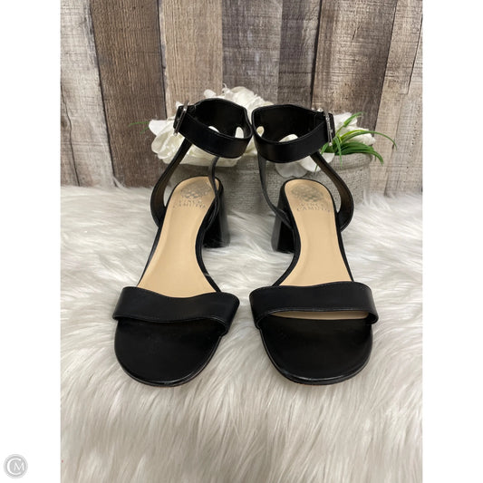 Sandals Heels Block By Vince Camuto In Black, Size: 8