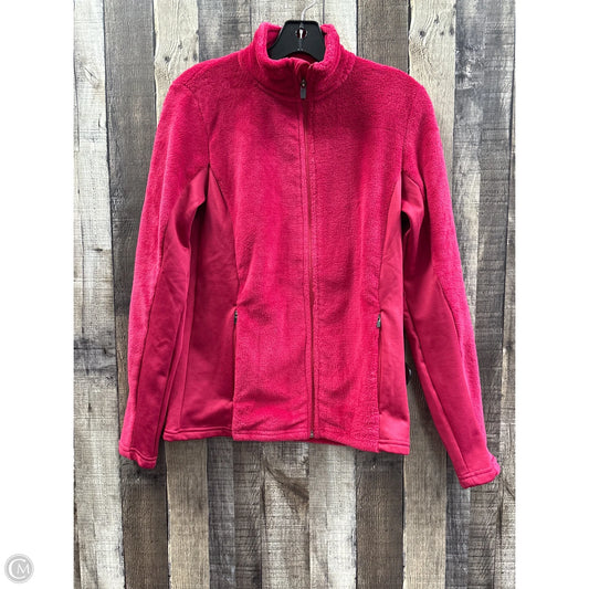 Jacket Fleece By Cme In Red, Size: S