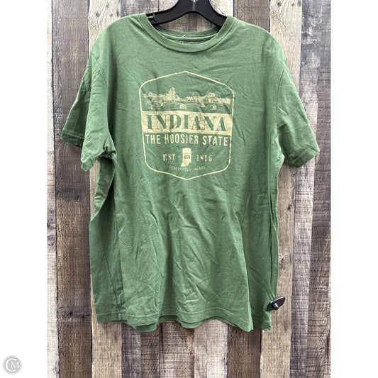 Top Short Sleeve Basic By Cme In Green, Size: Xl