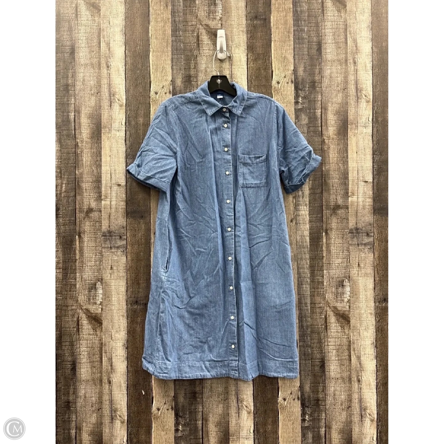 Dress Casual Short By Old Navy In Blue, Size: S