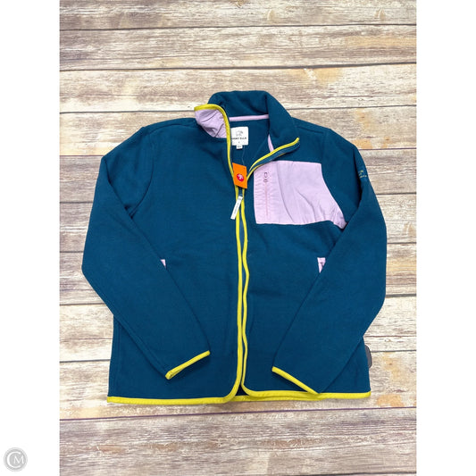 Jacket Fleece By Ivory Ella In Multi-colored, Size: S