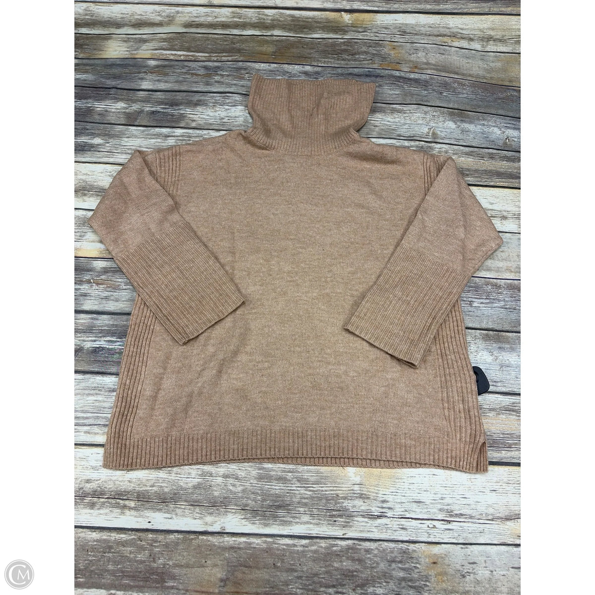 Sweater By Loft In Tan, Size: L