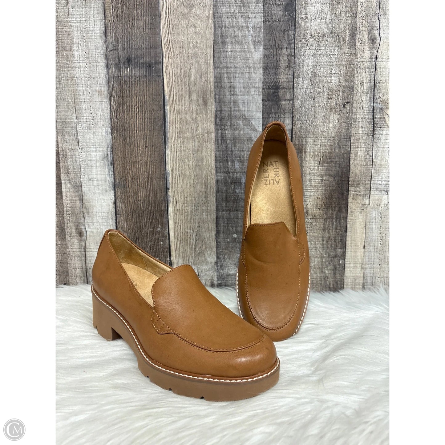 Shoes Heels Block By Naturalizer In Brown, Size: 8.5