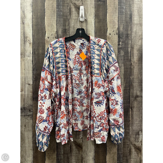 Cardigan By Evereve In Multi-colored, Size: L