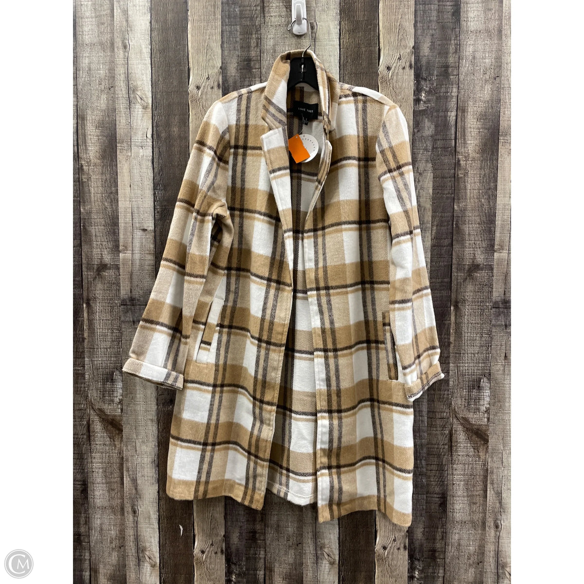 Jacket Other By Love Tree In Plaid Pattern, Size: L
