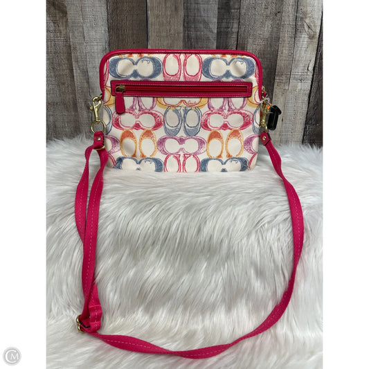Crossbody Designer By Coach, Size: Medium