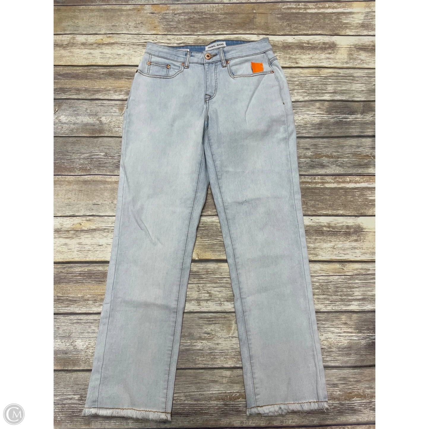 Jeans Straight By Cme In Blue Denim, Size: 4