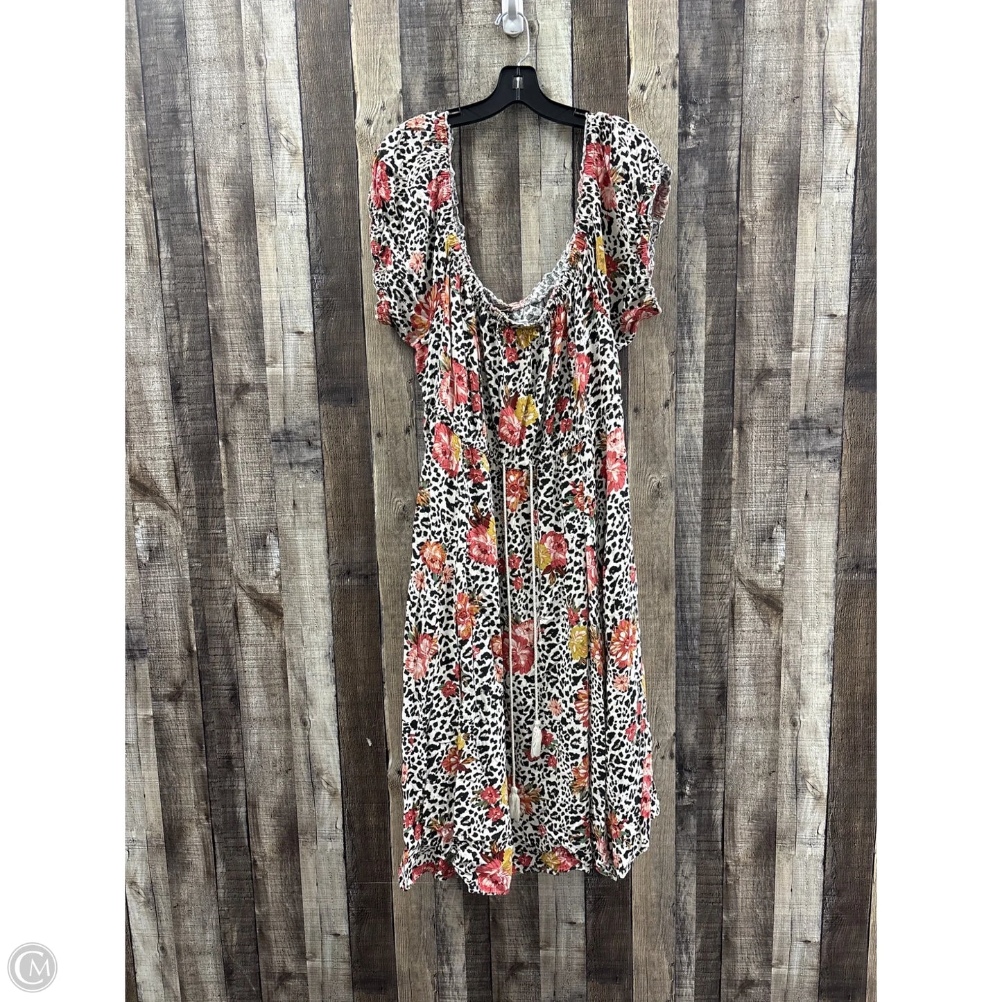 Dress Casual Midi By Torrid In Animal Print, Size: 4x