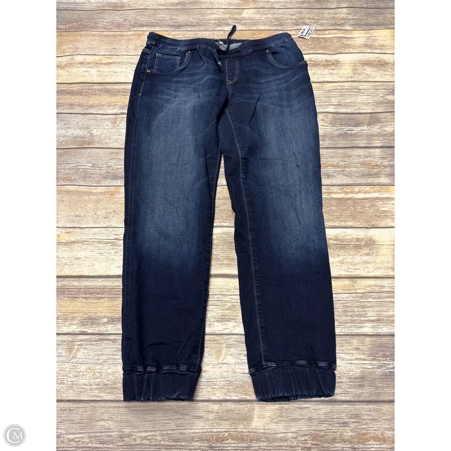 Pants Joggers By Mavi In Blue Denim, Size: 10