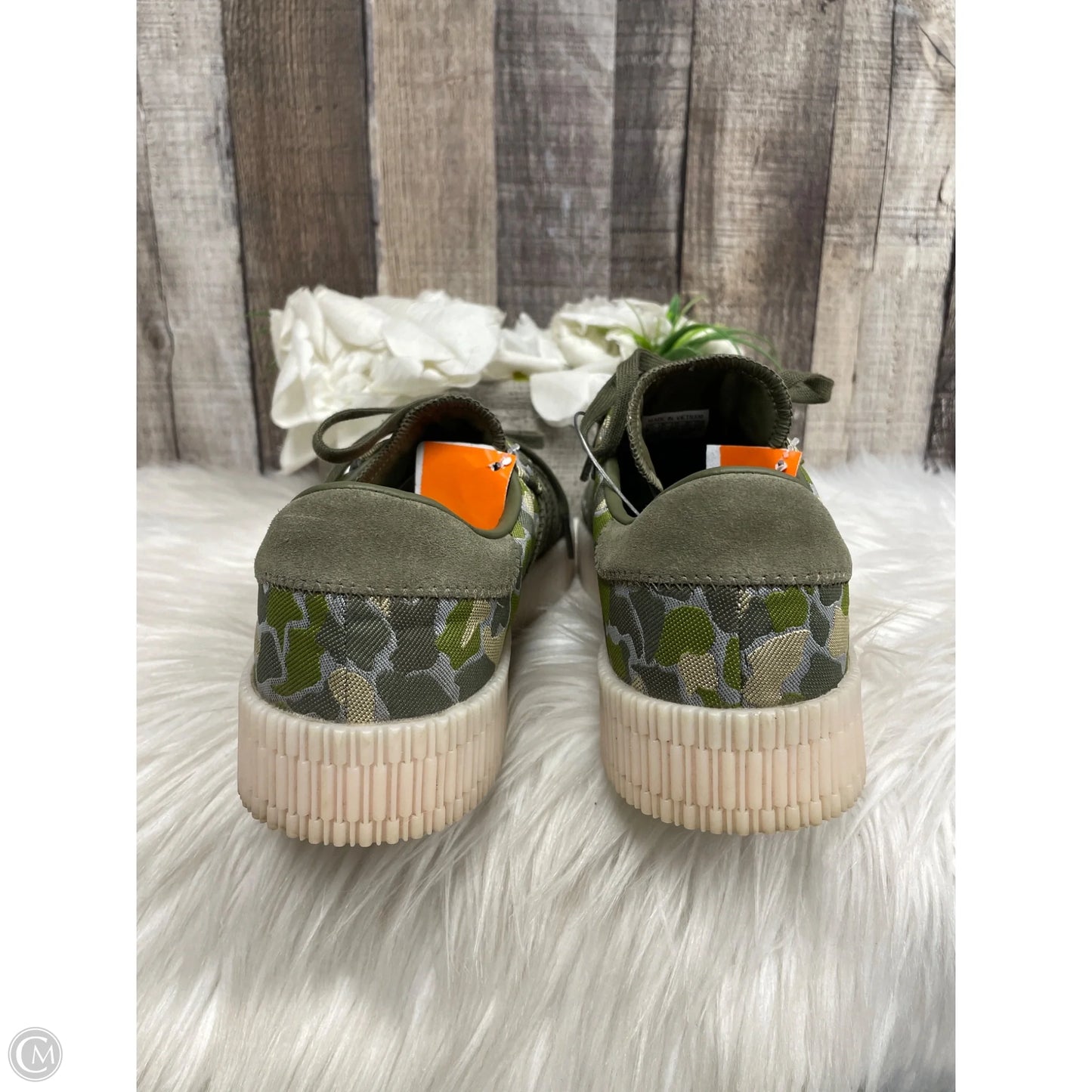 Shoes Sneakers By Adidas In Camouflage Print, Size: 8.5