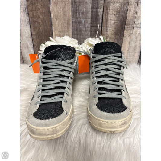 Shoes Sneakers By P448 In Black & Grey, Size: 9.5