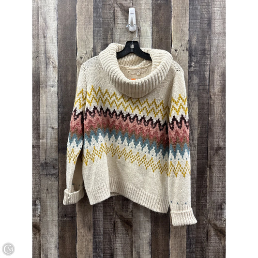 Sweater By Loft In Multi-colored, Size: L