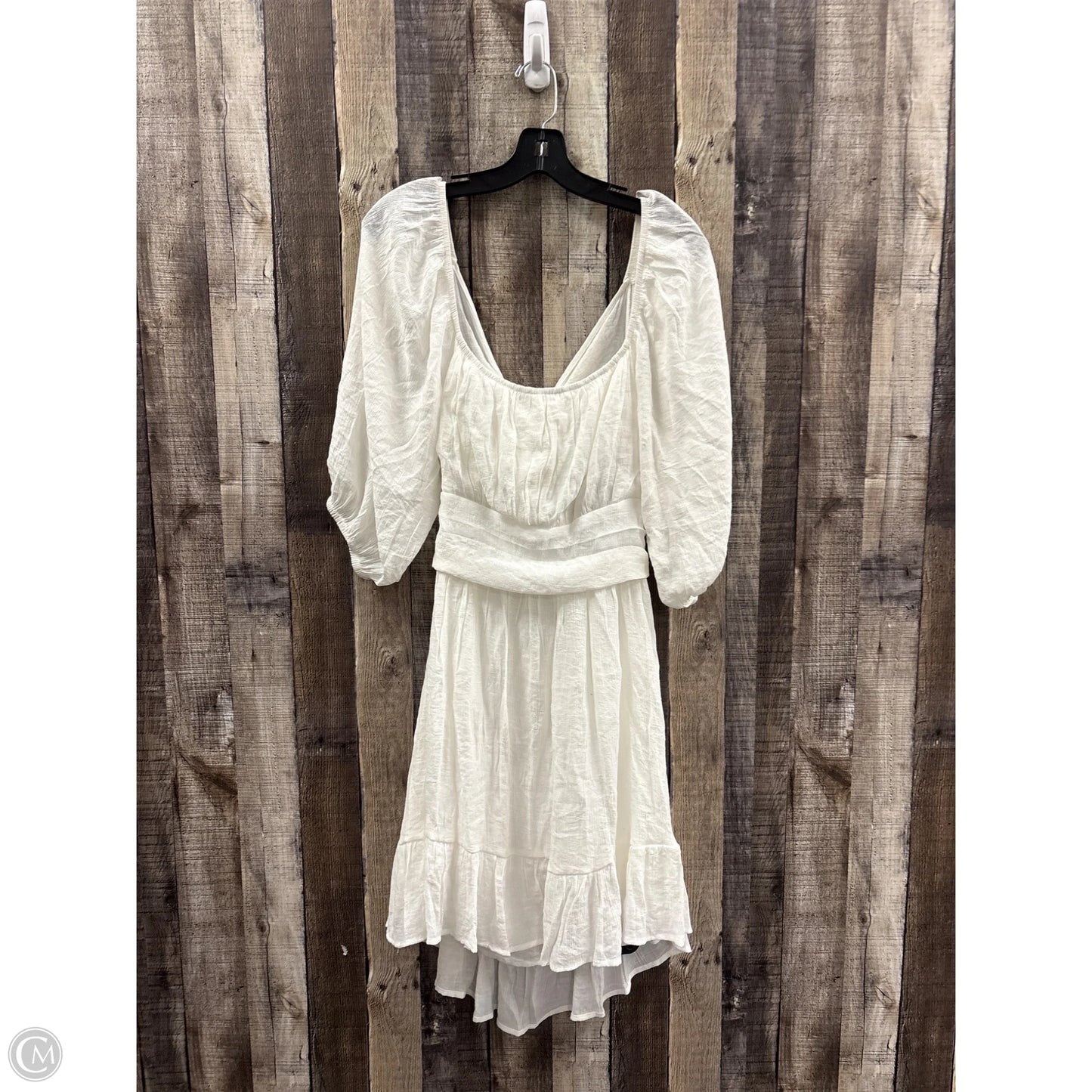 Top Sleeveless By Apt 9 In White, Size: L
