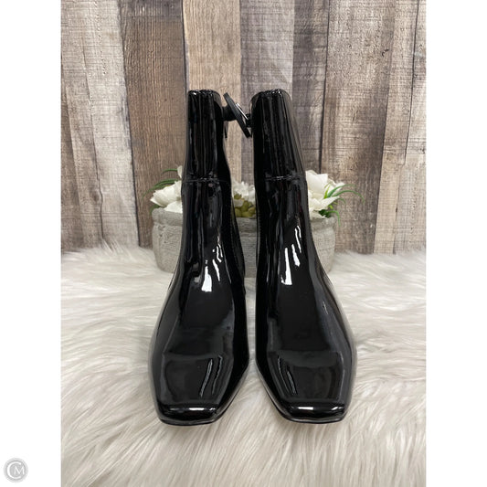 Boots Ankle Heels By Loft In Black, Size: 8