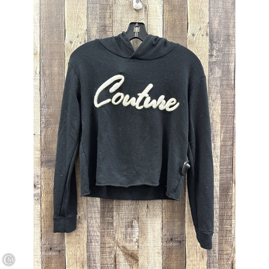 Sweatshirt Hoodie By Juicy Couture In Black, Size: Xs