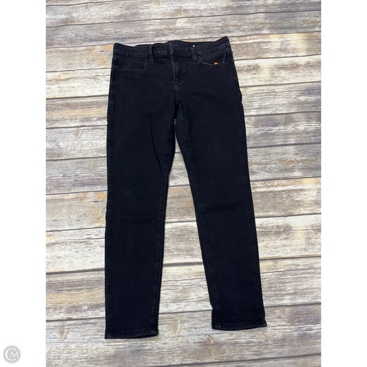 Jeans Jeggings By American Eagle In Black Denim, Size: 10