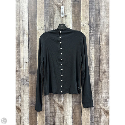 Top Long Sleeve By J. Crew In Black, Size: L