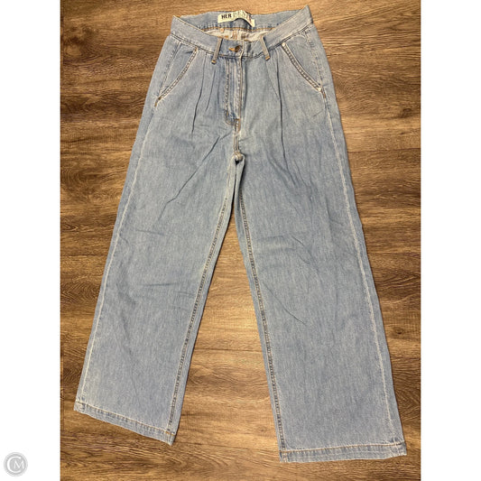 Jeans Wide Leg By Clothes Mentor In Blue Denim, Size: 8