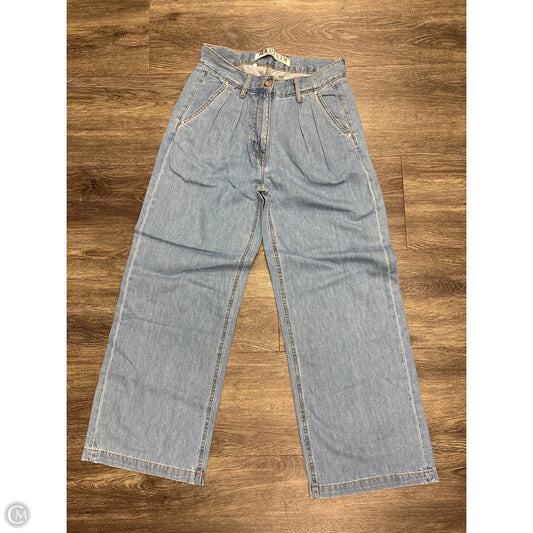 Jeans Wide Leg By Clothes Mentor In Blue Denim, Size: 8