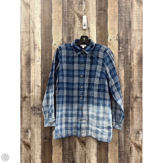 Top Long Sleeve By J. Jill In Blue, Size: Xs