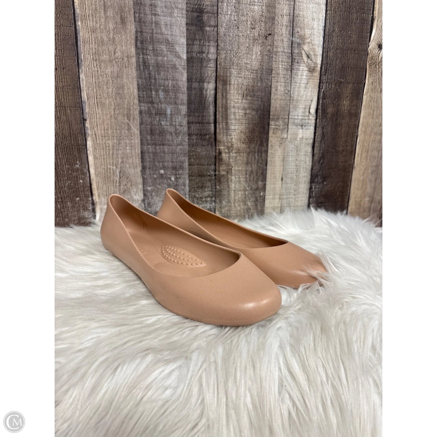 Shoes Flats By Cme In Tan, Size: 10