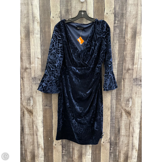 Dress Casual Maxi By Anne Klein In Navy, Size: L