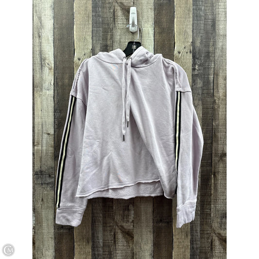 Sweatshirt Hoodie By Evereve In Purple, Size: M