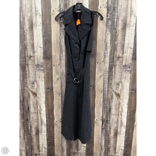 Dress Casual Midi By Uniqlo In Black, Size: S