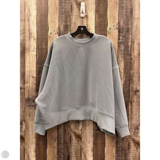 Top Long Sleeve By Zenana In Blue, Size: S