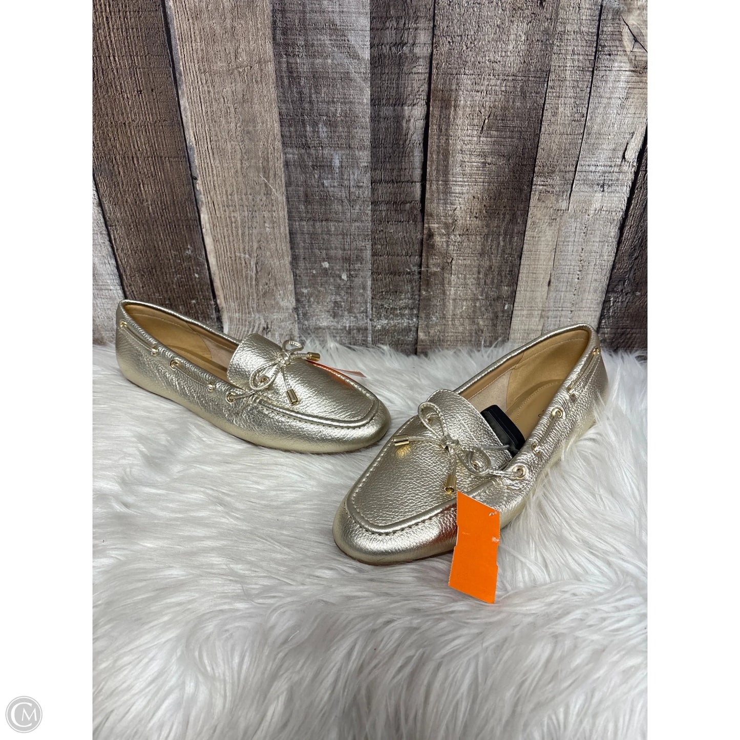 Shoes Flats By Talbots In Gold, Size: 7.5