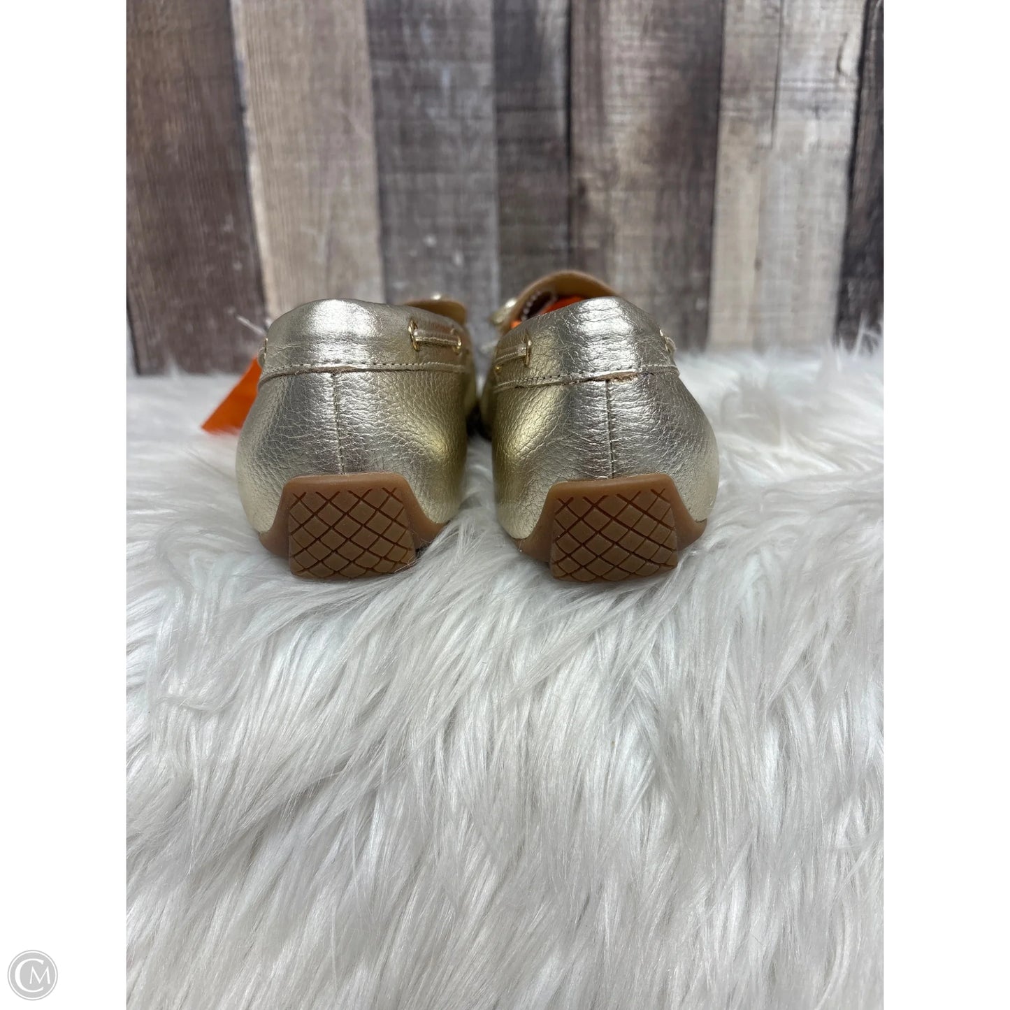 Shoes Flats By Talbots In Gold, Size: 7.5