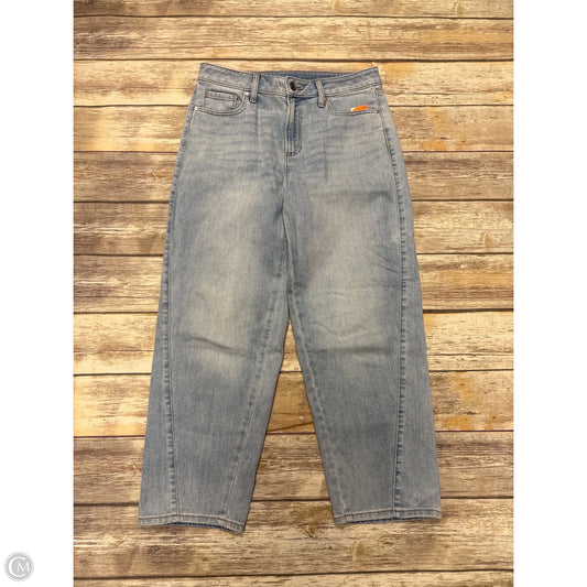Jeans Straight By Chicos In Blue Denim, Size: 4