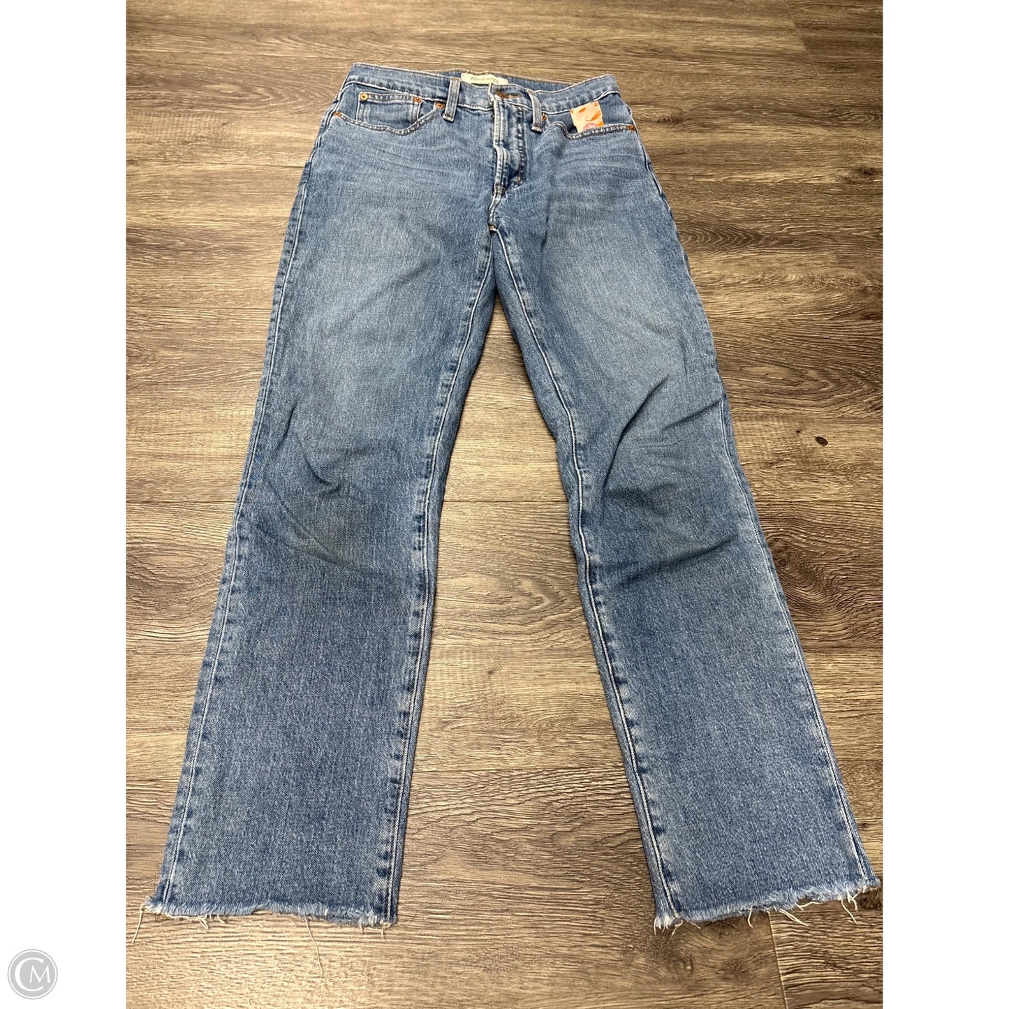 Jeans Skinny By Madewell In Blue Denim, Size: 0
