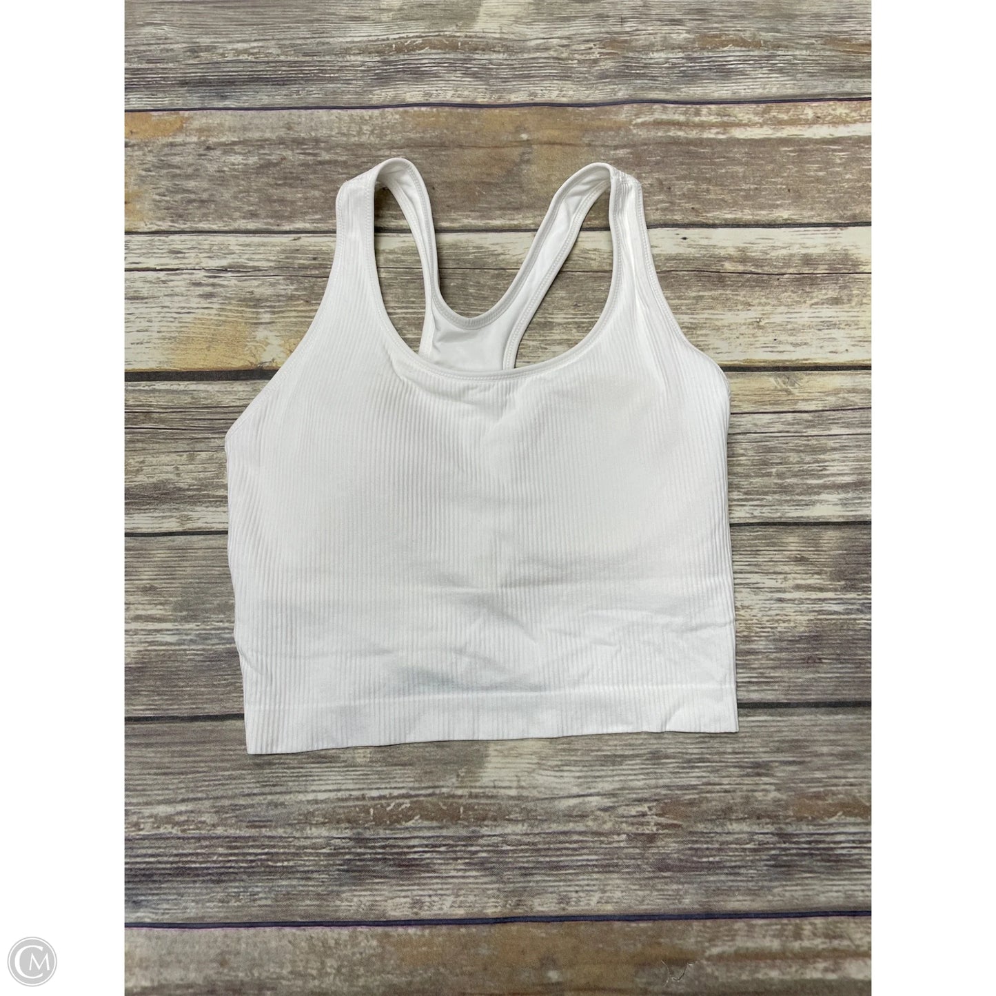 Athletic Bra By Calia In White, Size: M