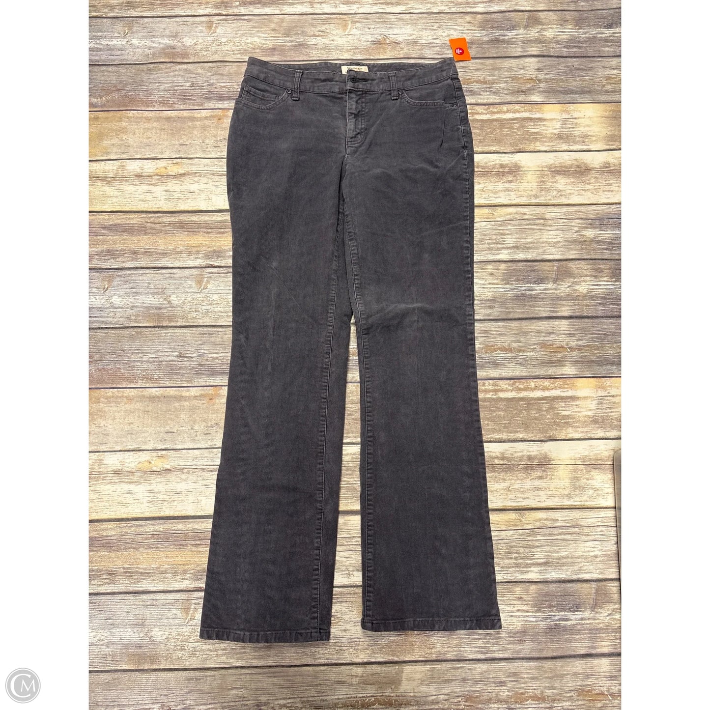Pants Corduroy By St Johns Bay In Grey, Size: 10