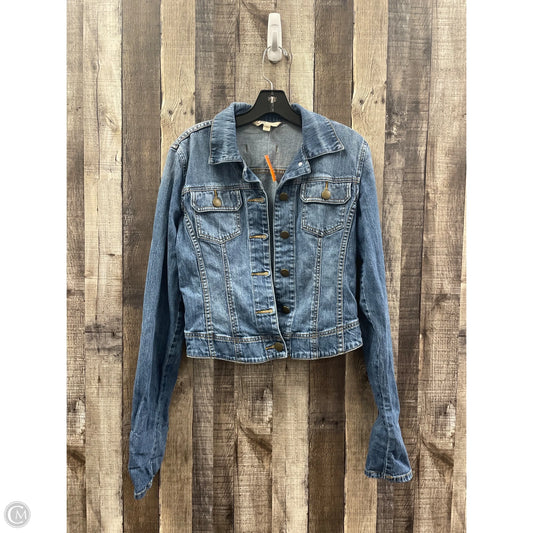 Jacket Denim By Cabi In Blue Denim, Size: S