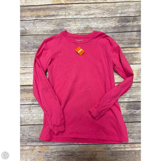 Top Long Sleeve By Carhartt In Pink, Size: S