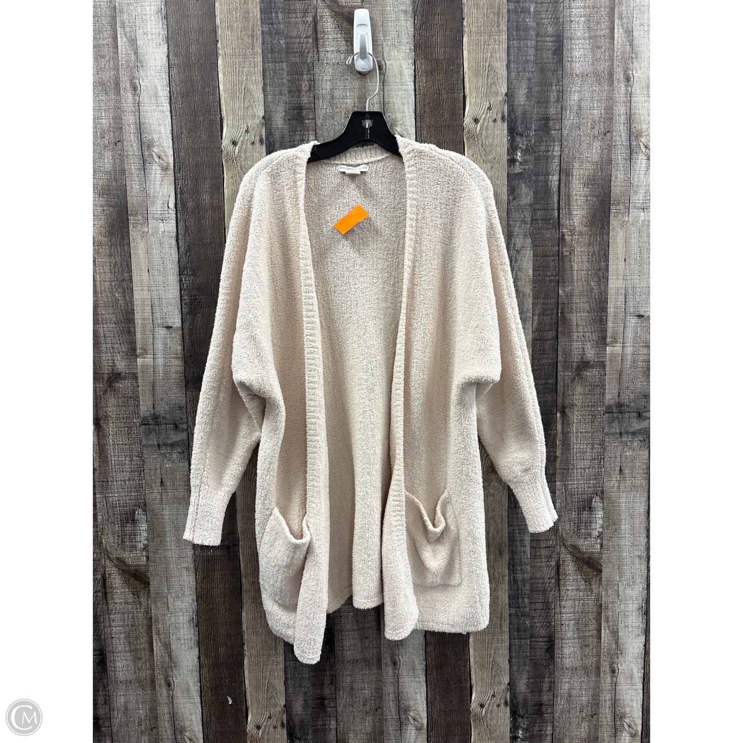 Sweater Cardigan By Sincerely Jules In Beige, Size: S