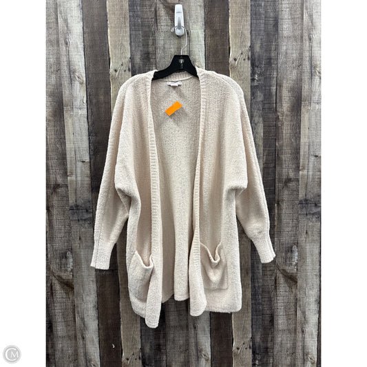 Sweater Cardigan By Sincerely Jules In Beige, Size: S