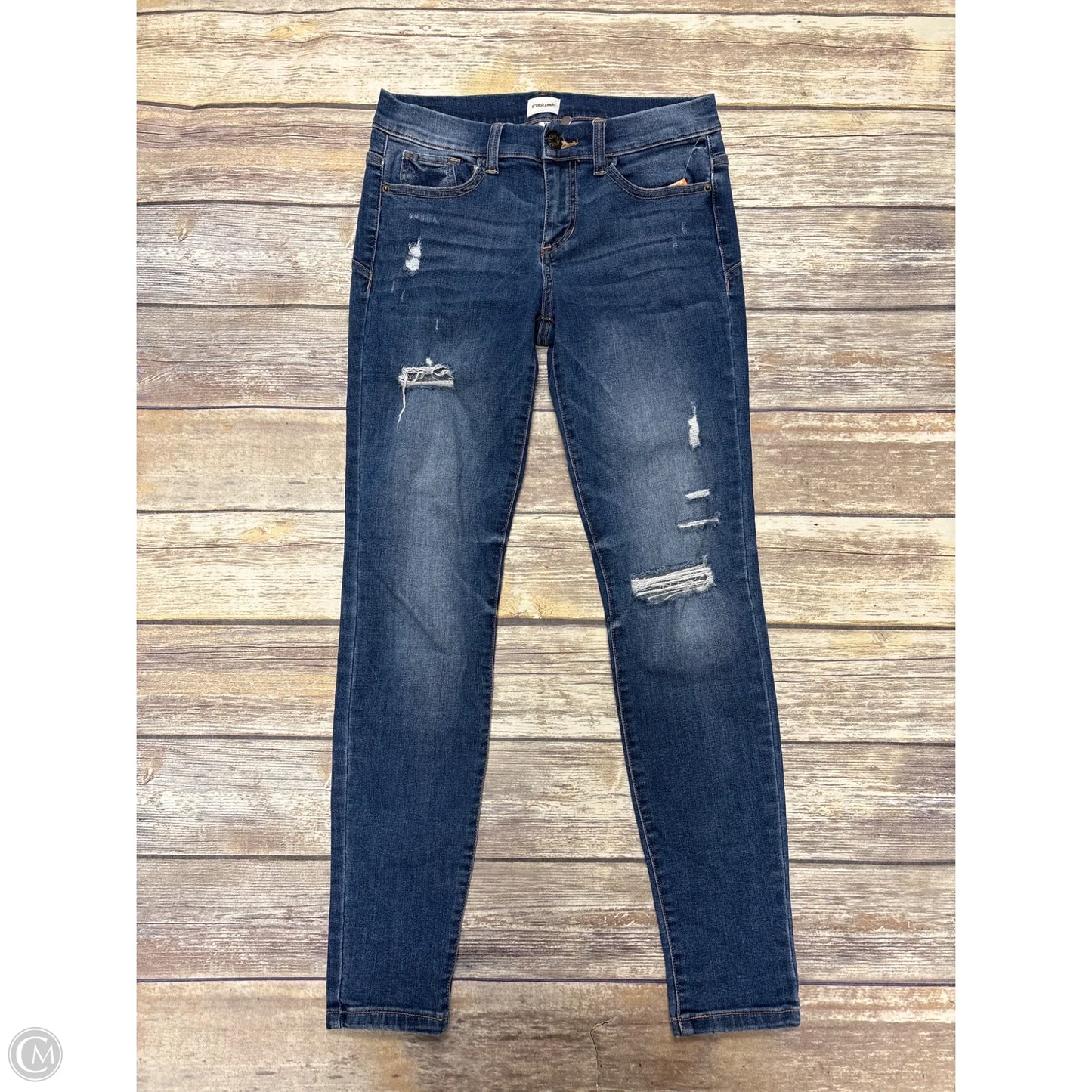 Jeans Skinny By Sneak Peek In Blue Denim, Size: 4