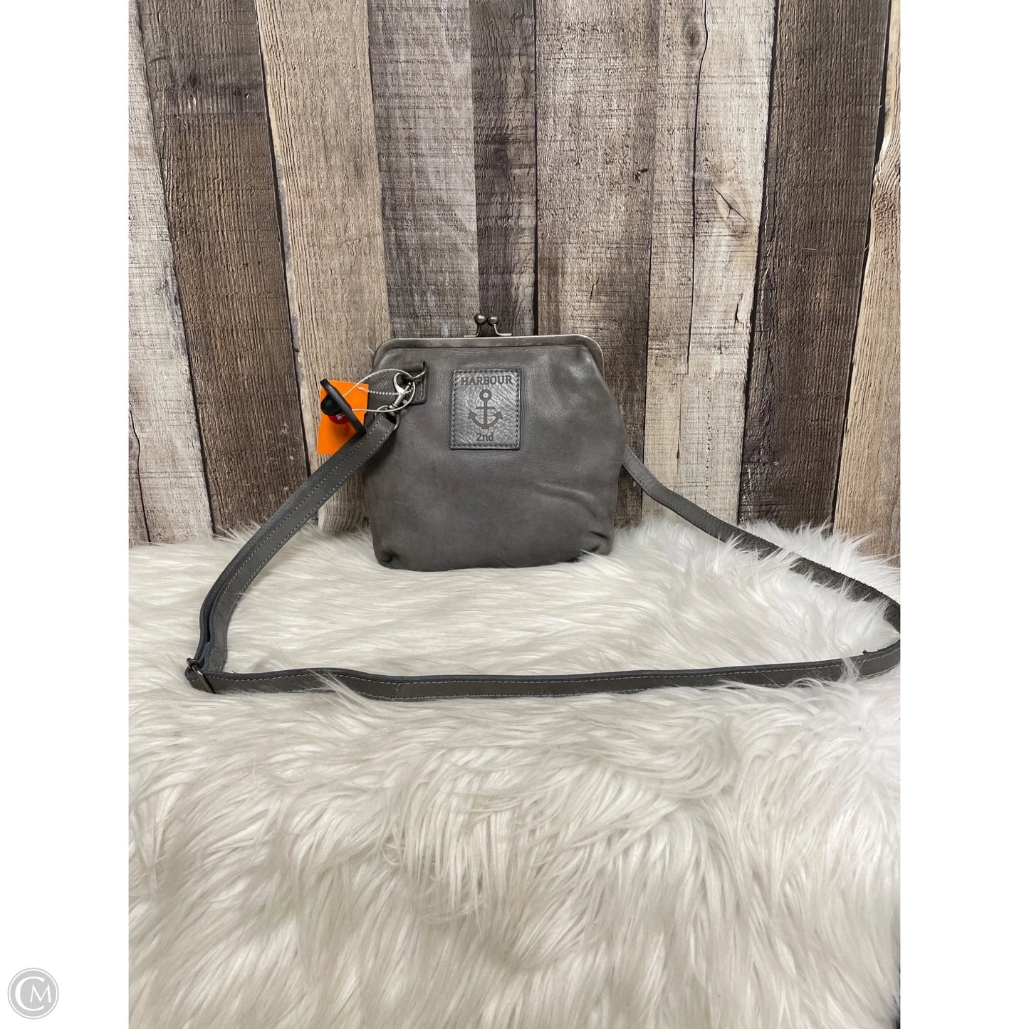 Crossbody Leather By Cme, Size: Medium