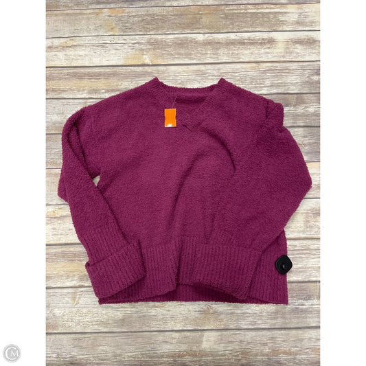 Sweater By Cme In Maroon, Size: M
