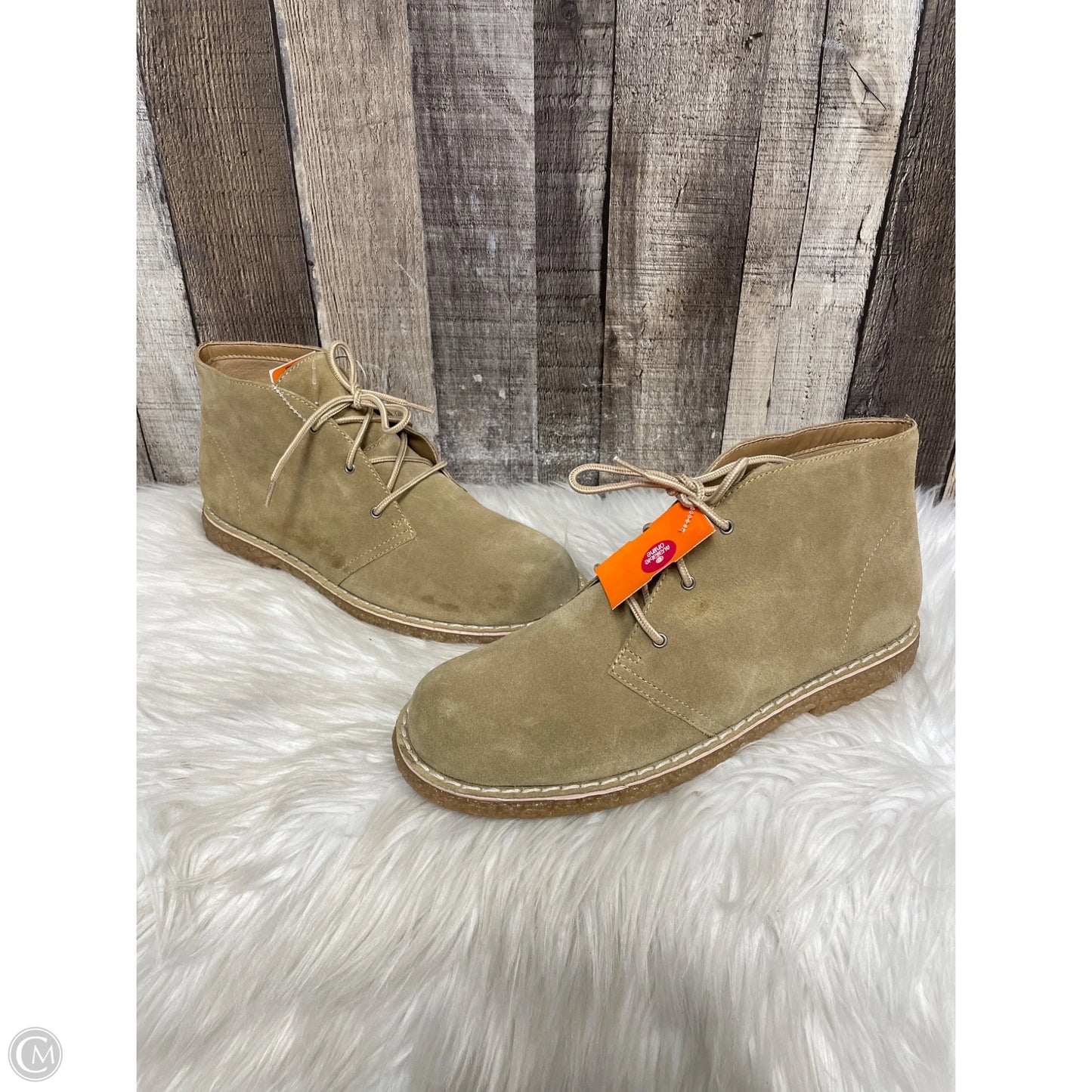 Boots Ankle Flats By White Mountain In Tan, Size: 9