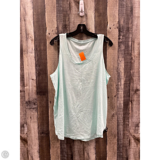 Top Sleeveless By Maurices In Blue, Size: Xxl