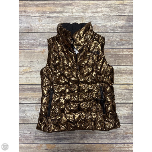 Vest Puffer & Quilted By The North Face In Gold, Size: S