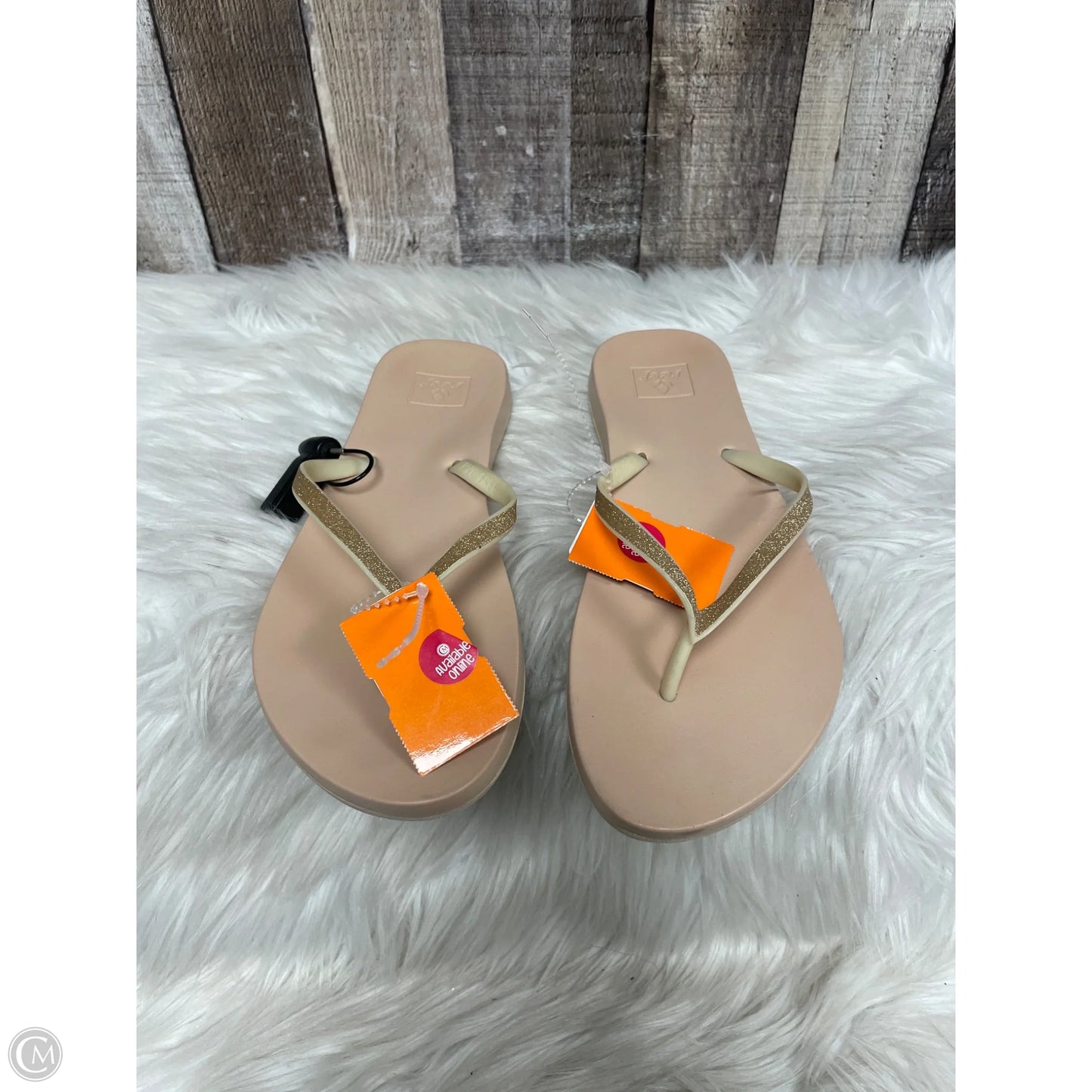 Sandals Flats By Reef In Beige, Size: 8