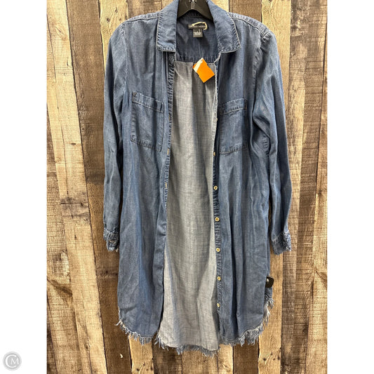 Dress Casual Midi By Chelsea And Theodore In Blue, Size: S
