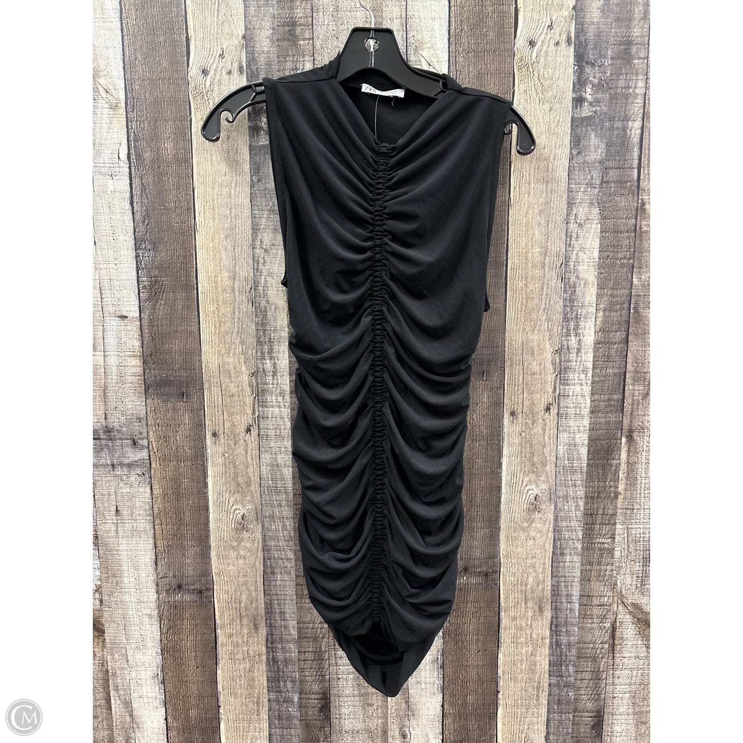 Dress Casual Short By Zara In Black, Size: L