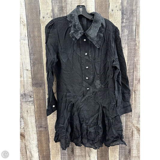 Dress Casual Short By Zara In Black, Size: L